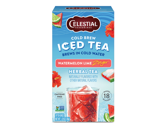 Cold Brew Iced Tea, Watermelon Lime Zinger