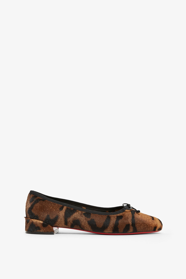 Sweetie Jane leopard ballerinas