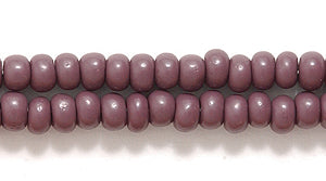 8SB198R: CZ Seed Bead Opaque DK Purple 8/0-1HK