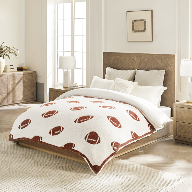 Football Buttery Blanket- Pre Order 9-17