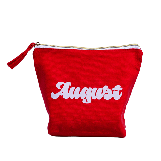 August Zipper Pouch