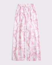 High Rise Sunday Wide Leg Sweatpant