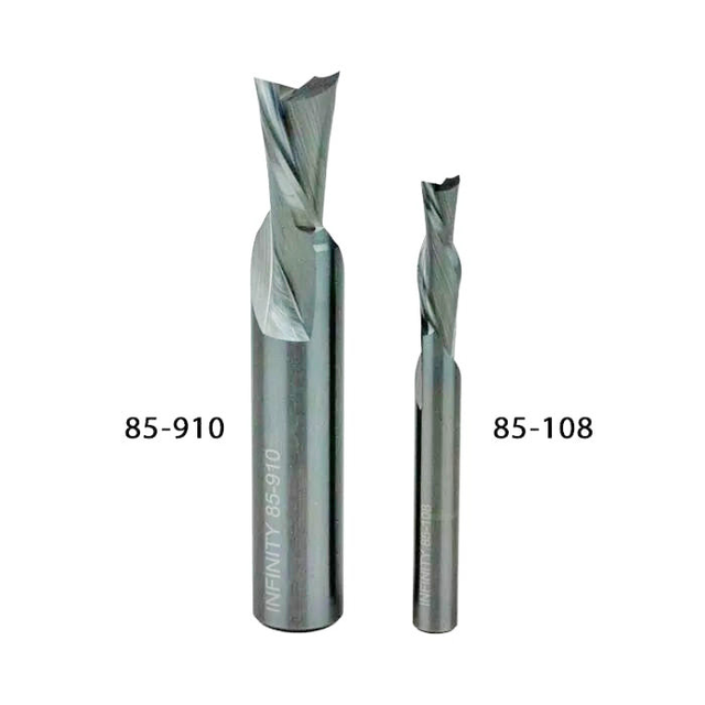 Infinity Tools 2-Pc. Downcut Spiral Set For Plywood Dado Cuts