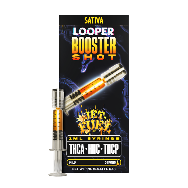 Booster Shot 1ML: Jet Fuel Looper: Award Winning Cannabinoids