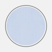 Light Blue Fine Check Cotton Fabric