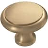 Athens 1-3/16 in. (30 mm) Traditional Champagne Bronze Round Cabinet Knob