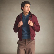 Men's Iconic Racer Quilted Lining Jacket