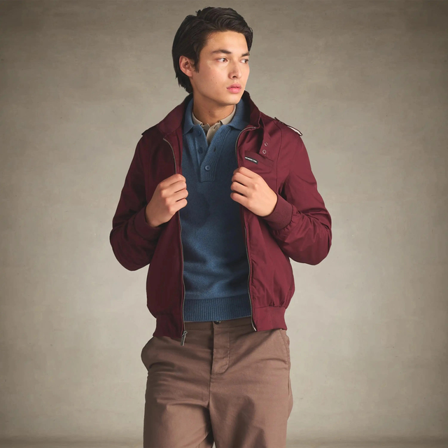 Men's Iconic Racer Quilted Lining Jacket