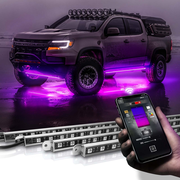 AURA PRO Truck LED Aluminum Underglow Lighting Kit - Bluetooth Enabled APP Full Color Spectrum