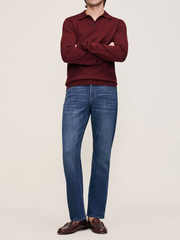 Avery Relaxed Straight Jeans | Riverdale Park (Dark Indigo)