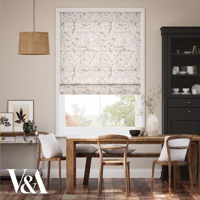 William Morris Roman Shades