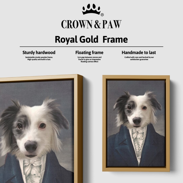 The Aristocrat - Custom Pet Canvas