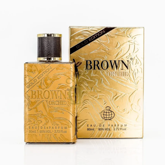 Brown Orchid - GOLD Edition - Eau De Parfum - 80 ml by Fragrance World
