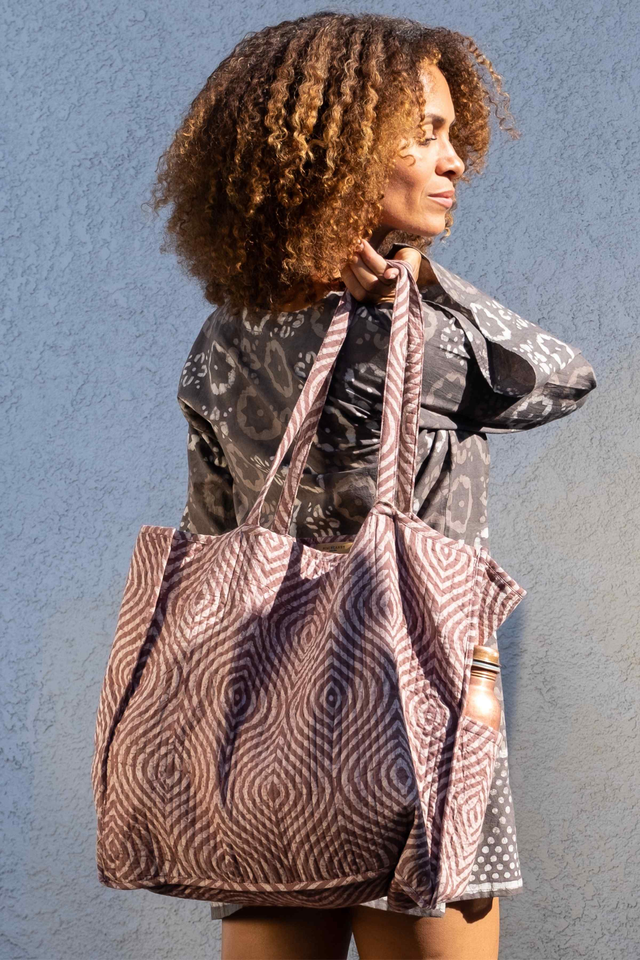 Organic Cotton Tote with Pockets