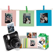 Fujifilm INSTAX MINI 99 Premium Analog Instant Camera with 20 Exposures Films, and Accessories