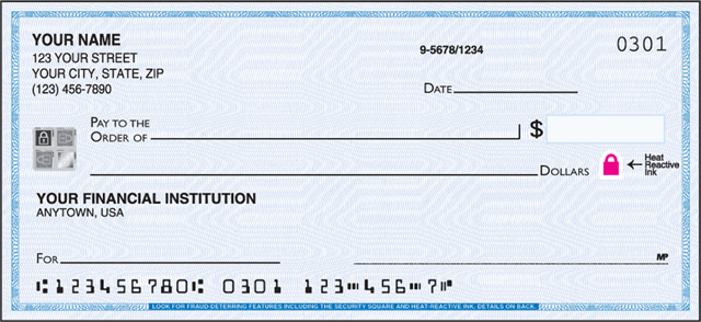 Securiguard® Blue Checks