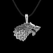 Handcrafted Geri Wolf Of Odin Necklace