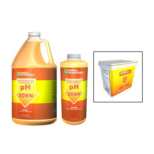 General Hydroponics pH Down Liquid
