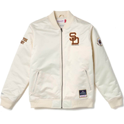 Seager x Padres Win the West Bomber Jacket Cream