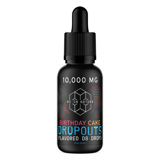 10,000mg DELTA 8 DROPOUTS - 6 FLAVORS