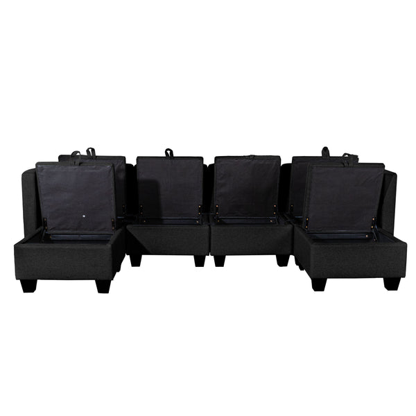 Trento Modular Sectional Sofa with Storage