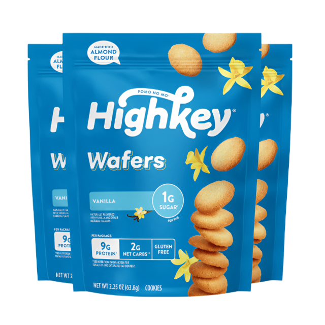 Wafers: Vanilla (3 Pack - 2.25 oz bags)