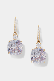 MACARON CZ DROP EARRINGS