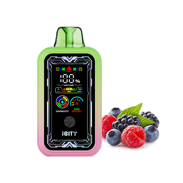 iCity CT 35000 Touch Button Disposable Vape Kit 850mAh 25ml (35000 Puffs)