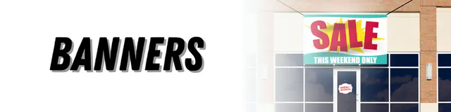 Custom Banners: Durable Vinyl & Mesh - Super Cheap Signs