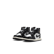 Baby/Toddler Jordan 1 Mid SE "Black Metallic Silver"