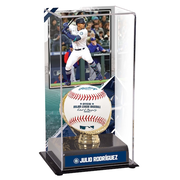 Seattle Mariners Julio Rodriguez Fanatics Authentic Gold Glove Display Case with Image