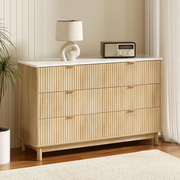 Artiss Dresser Chest of 6 Drawers Cabinet Storage Lowboy Pine