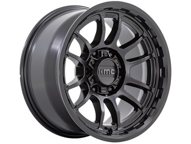 KMC Matte Black KM727 Wrath Wheel