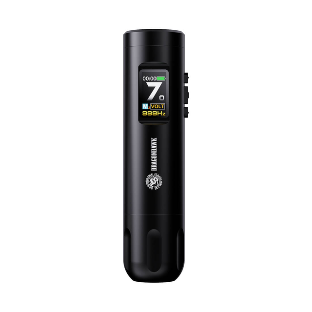 Dragonhawk Wireless Tattoo Pen Machine Brushless Motor with 3.5MM Stroke Smart Screen | X7