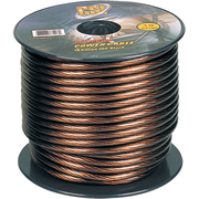 10 Gauge Power Ground Cable 100ft Oxygen-Free Copper Translucent Jacket