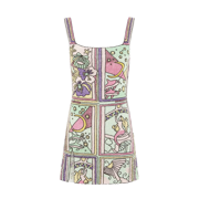 Talia Hand Beaded Multi-Coloured Crystal Party Dress