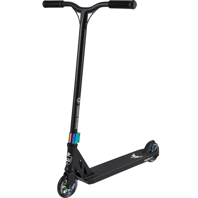 Longway Summit Stunt Scooter - Black/Neochrome