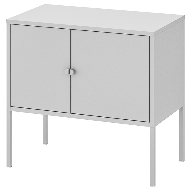 LIXHULT Cabinet - metal/gray 23 5/8x13 3/4 "