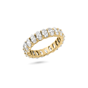 Amor Sui Oval Eternity Ring