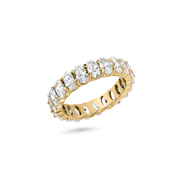 Amor Sui Oval Eternity Ring