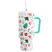 40oz Tumbler With Straw Christmas Collection