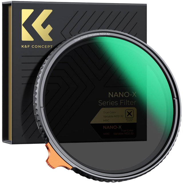 True Color Nd Filter 49Mm Nd2-32 28 (1-5 Stops) K&F Concept