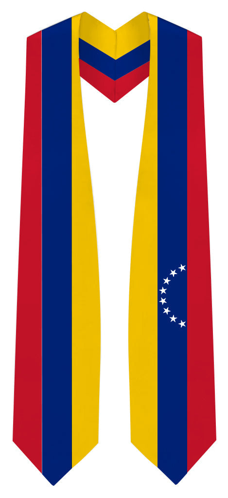 Venezuela Graduation Stole - Venezuela Flag Sash