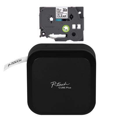 P-touch CUBE Plus TZe-M51 Label Tape Bundle