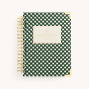 2026 Spiral Daily Simplified Planner - Camp Gingham