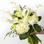 Classy White Blooms Flower Bouquet