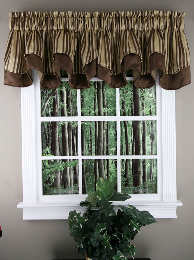Windsor Layered Curtain Valance