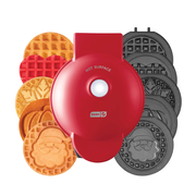 MultiMaker™ Mini System with Removable Plates: Waffle & Griddle