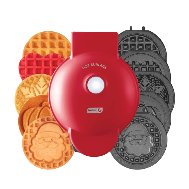 MultiMaker™ Mini System with Removable Plates: Waffle & Griddle