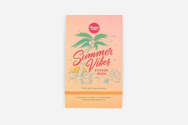 Summer Vibes Sticker Book